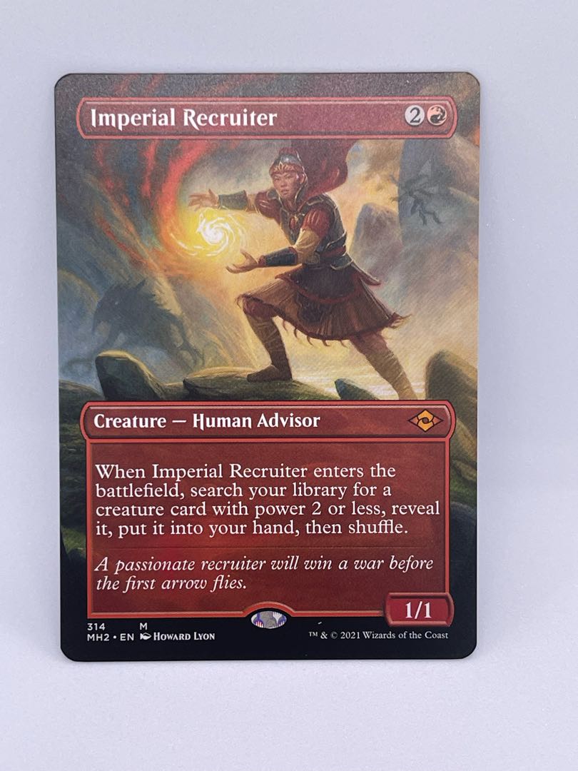 English Extension Imperial Recruiter/Imperial Recruite One copy