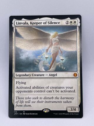 静寂の守り手、リンヴァーラ/Linvala, Keeper of Silence JMP 英一枚