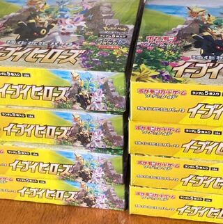Eevee Heroes 10box