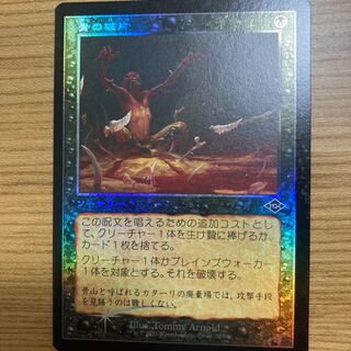 Bone Shards old frame foil