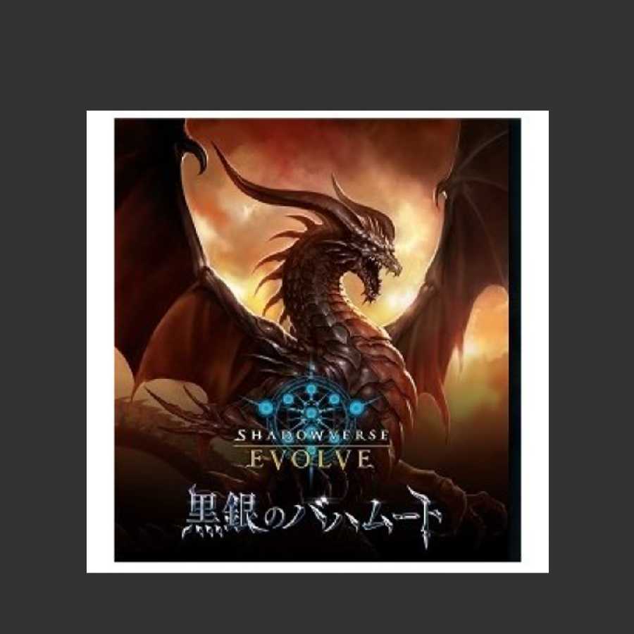 再販Shadowverse EVOLVE ブースターパック第2弾 黒銀のバハムート 未開封カートン 1枚
