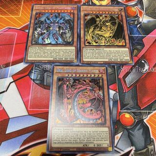 遊戯王【英語版】三幻魔（ラビエル・ハモン・ウリア）シク セットの