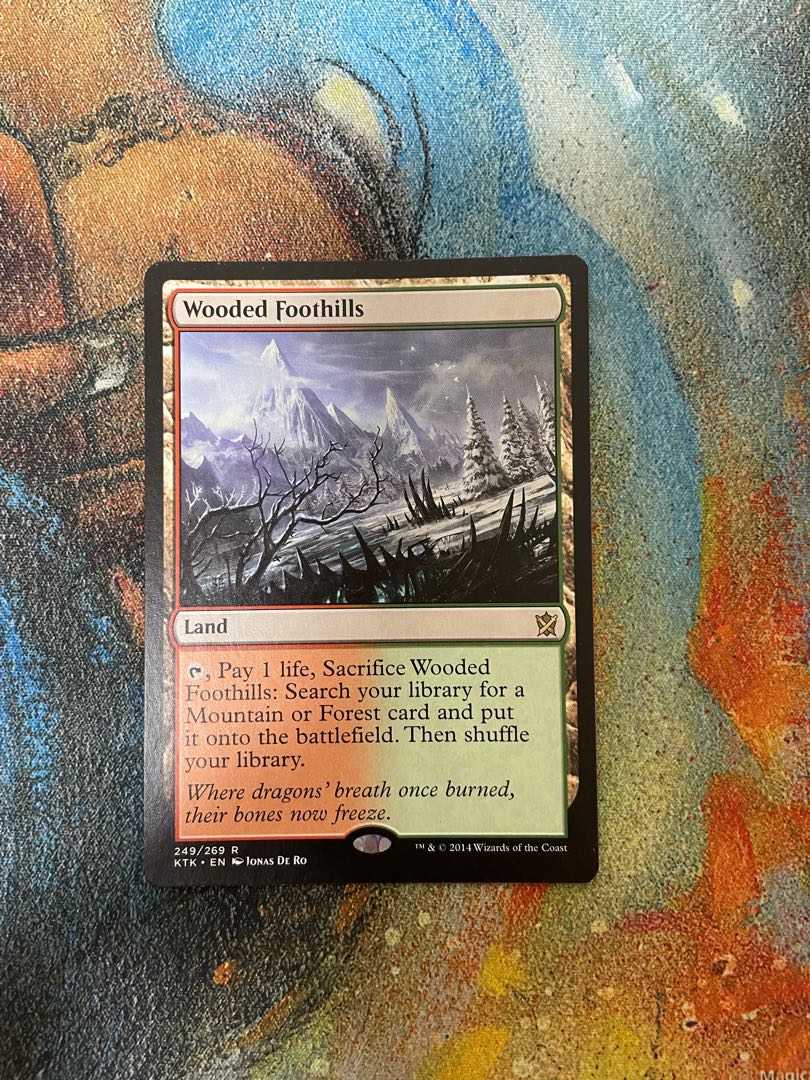 Wooded Foothills English