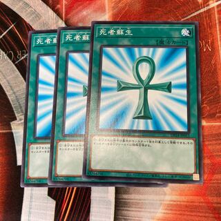 死者蘇生　ノーマル3枚