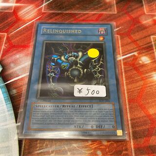 Relinquished Ultra Rare English 1st 1 copy Special Price