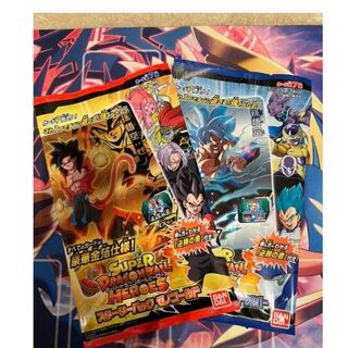 スーパードラゴンボールヒーローズ スターターパック　ゴールド、シルバー各1ずつ 1枚