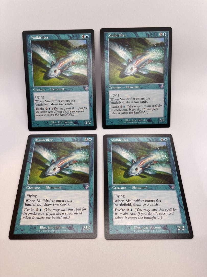 Set of four old English frames Mulldrifter/Mulldrifter