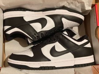 ナイキ ウィメンズ ダンク ロー "ホワイト/ブラック" 24cm