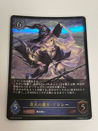 Dorothy LG before evolution