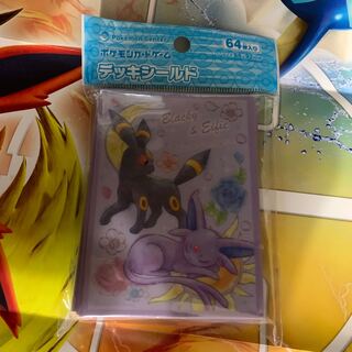 エーフィ&ブラッキー　フラワー　デッキシールド