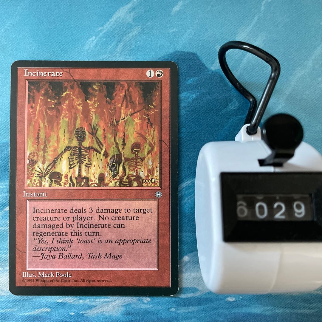 MTG Incinerate