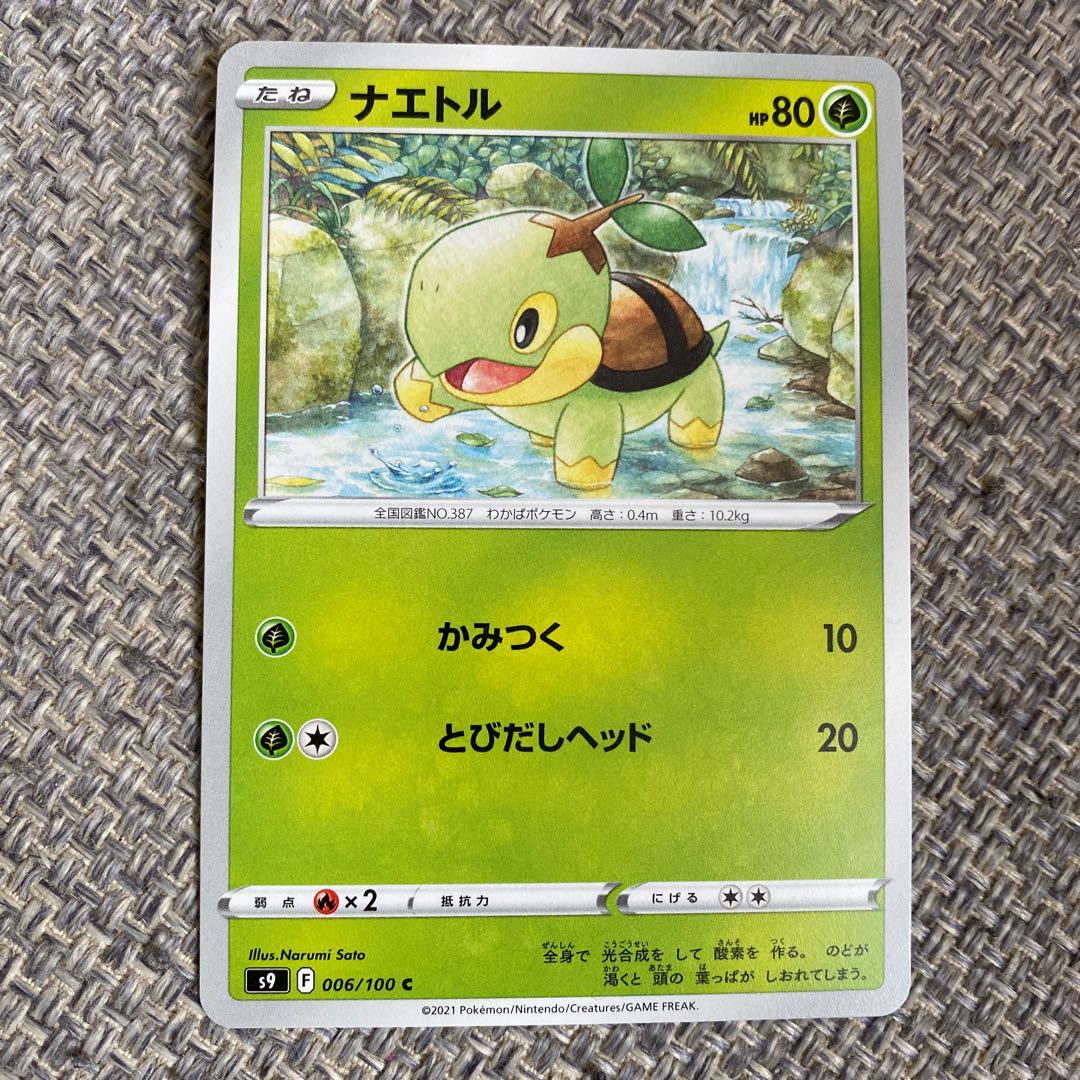 ドダイトス R 008/100、ハヤシガメ、ナエトル3枚セット