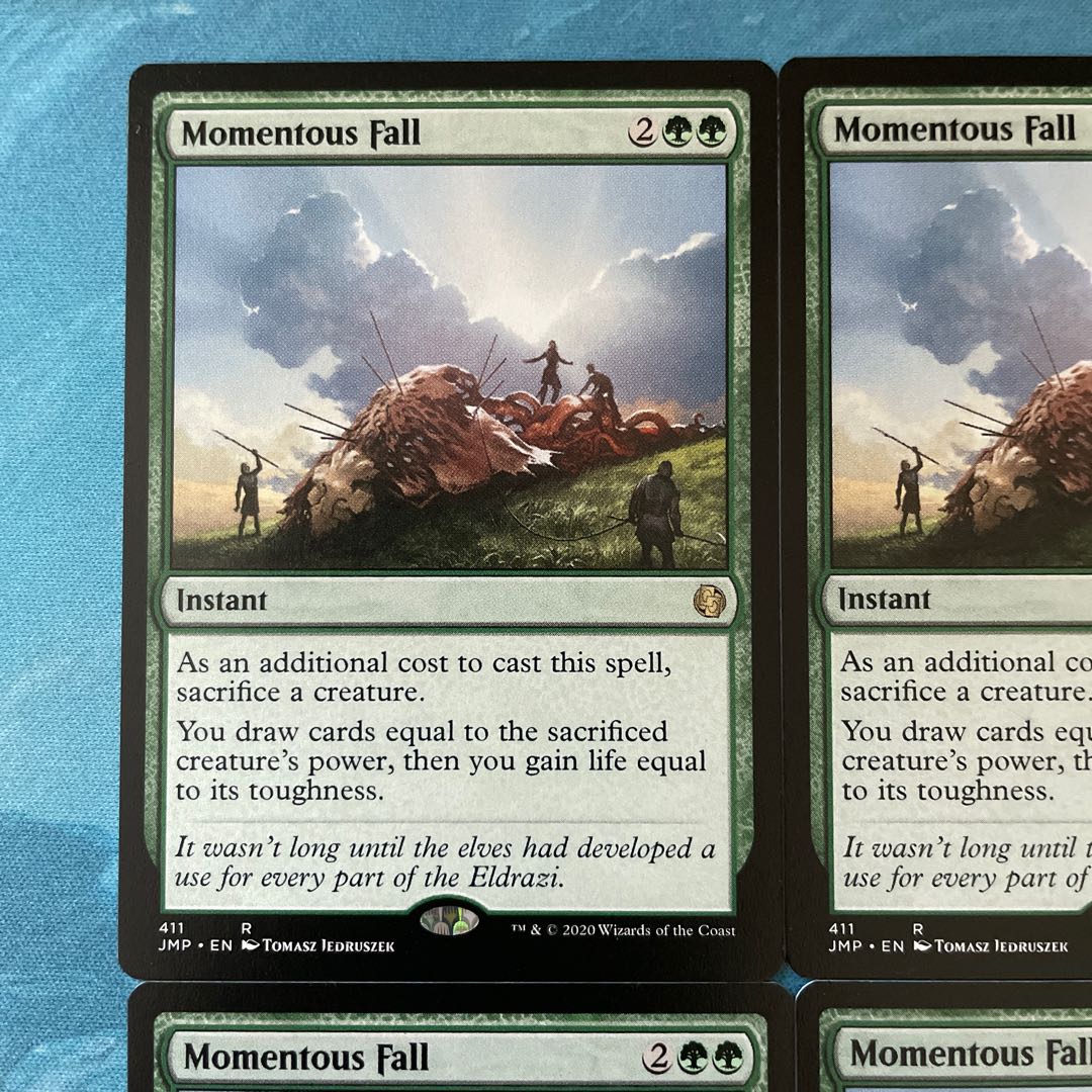 MTG 4 cards Momentous Fall 4枚