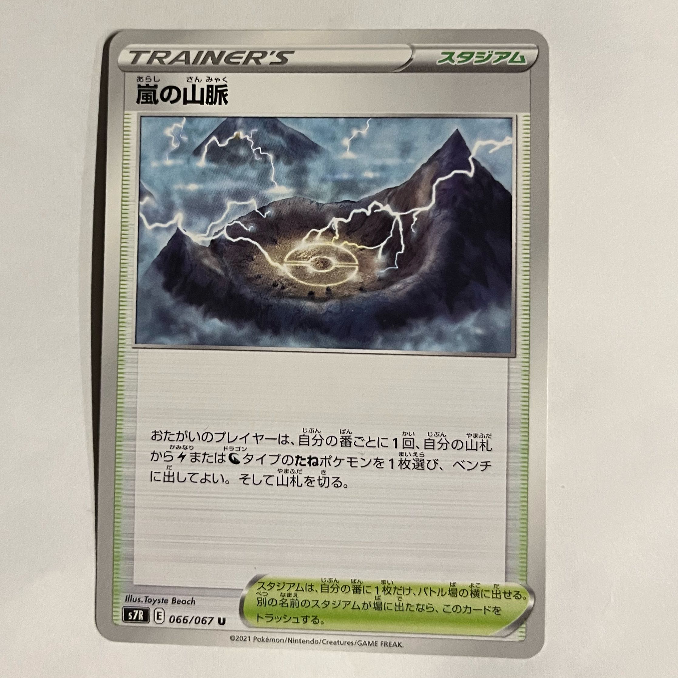 Mountain pulse of Storm U 066/067