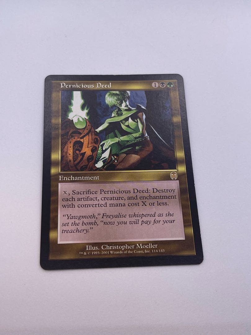 Pernicious Deed Rare 114/143