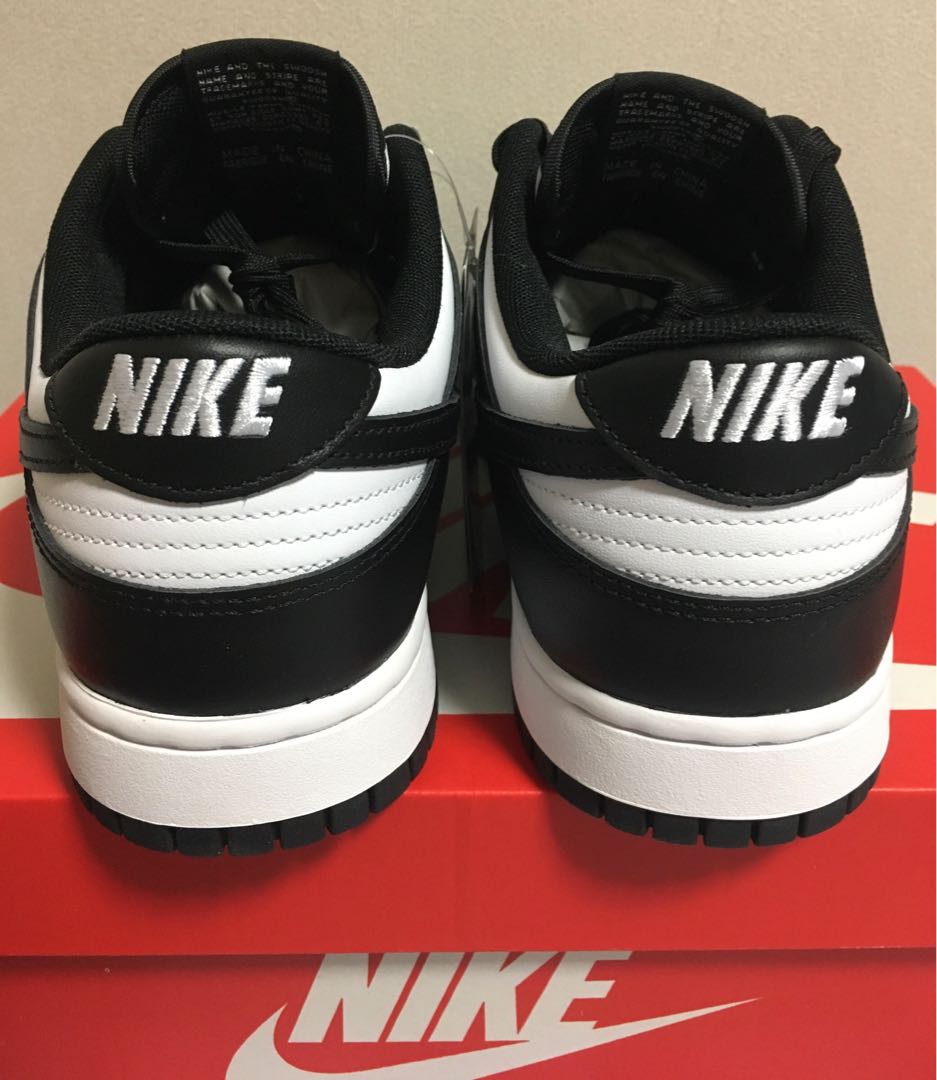 ナイキ ダンク ロー レトロ "ホワイト/ブラック" 28cm