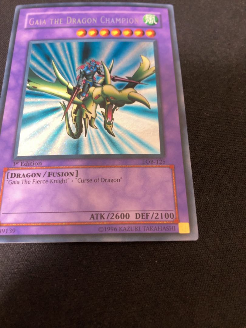 LOB-125] Gaia the Dragon Champion English Secret