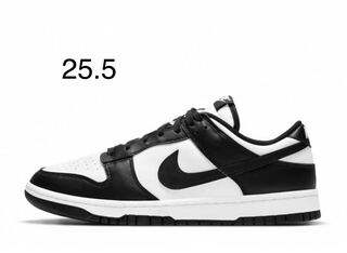 クーポン対象　Nike Dunk Low Retro "White/Black" ナイキ ダンク ロー レトロ "ホワイト/ブラック"  パンダ　25.5 us7.5 25.5cm