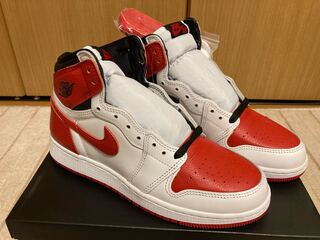 24.0 Nike GS Air Jordan 1 High OG "Heritage" 24cm