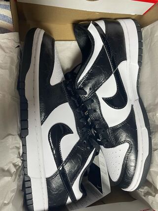 ナイキ ダンク ロー レトロ SE "ワールドチャンプ/ブラック アンド ホワイト" 27cm