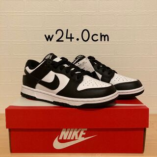 ナイキ ウィメンズ ダンク ロー "ホワイト/ブラック" DD1503-101 24cm
