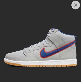 ナイキ SB ダンク ハイ "ラッシュ ブルー アンド チーム オレンジ/ニューヨーク メッツ" DH7155-001 28.5cm