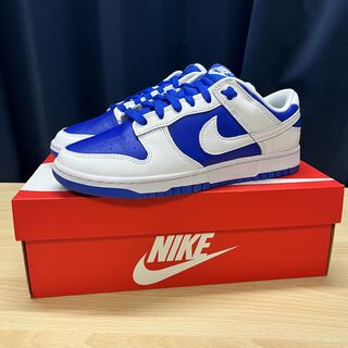 ナイキ ダンク ロー "レーサーブルー アンド ホワイト/リバース ケンタッキー" 27cm