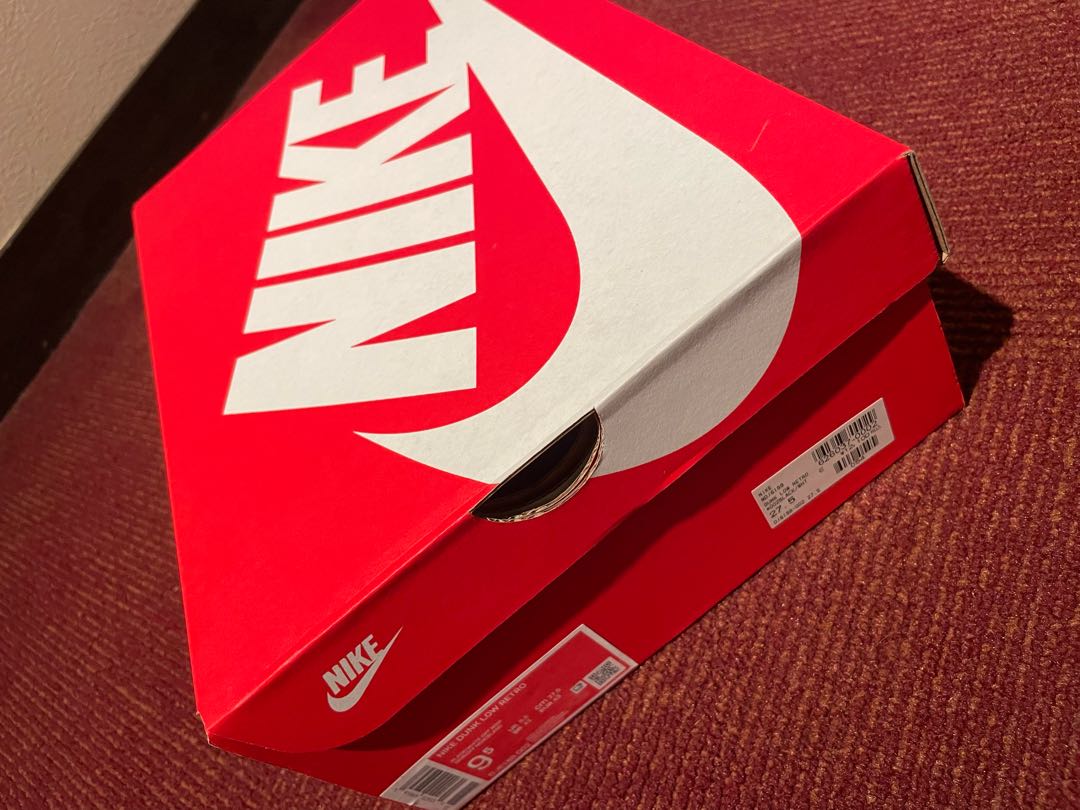 Nike Dunk Low "Black Panda" 27.5cm