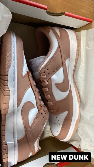 ナイキ ウィメンズ ダンク ロー "ローズ ウィスパー" 27cm