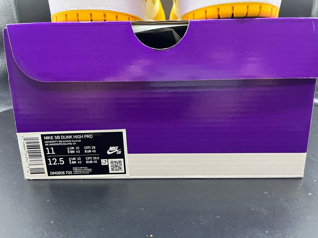 ナイキ SB ダンク ハイ "パイナップル" 29cm