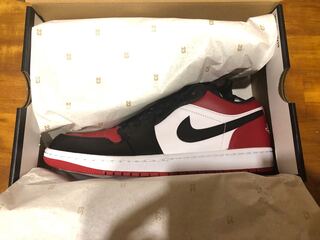 ナイキ エア ジョーダン 1 ロー "ブレッドトゥ" jordan1 26.5cm