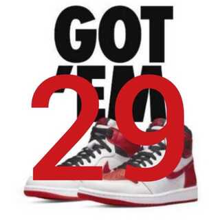 ナイキ エアジョーダン1 ハイ OG ヘリテージ　Nike Air Jordan 1  Heritageサイズ：29.0cm 29cm