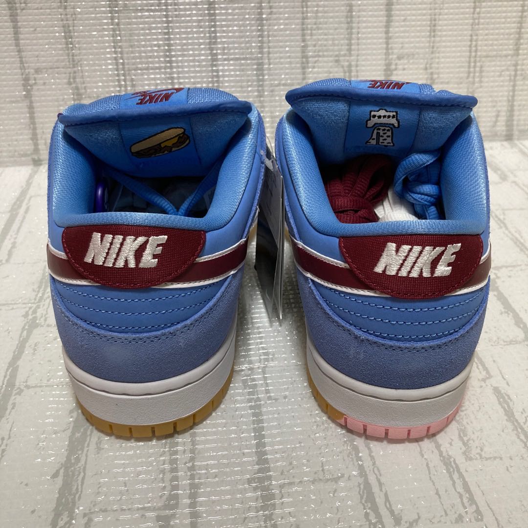 Nike SB Dunk Low Pro "Philly/Barrah Snubbull and Team Maroon" 28.5cm