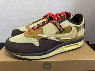 トラヴィス・スコット × ナイキ エアマックス1 "カクタス ブラウン" 28cm