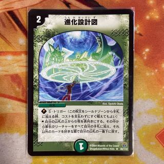 進化設計図　1枚　