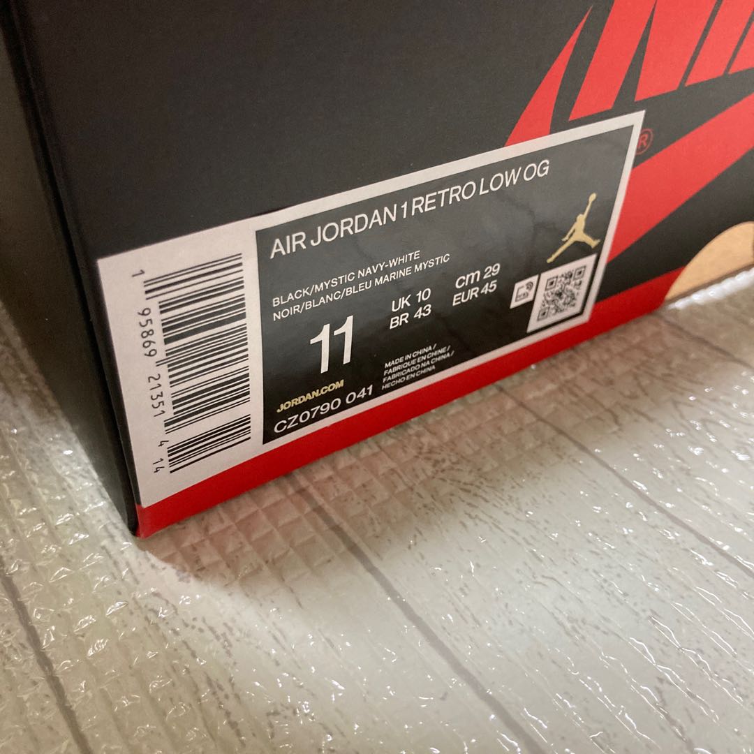 Nike Air Jordan 1 Low OG "Mysticne Minar" 29cm 29cm