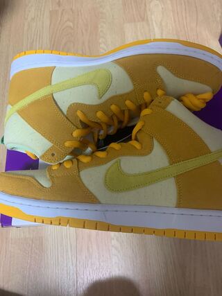 ナイキ SB ダンク ハイ "パイナップル" DM0808-700 28.5cm