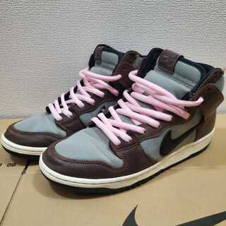NIKE SB DUNK HIGH PRO BAROQUE BROWN 27cm