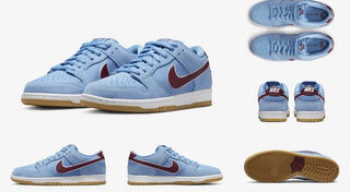 25cm ナイキ SB ダンク ロー プロ "フィリーズ/バラーブルー アンド チームマルーン" 25cm