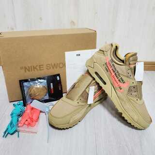 NIKE OFFWHITE AIR MAX 90 DESSERT ORE 26.5cm 26.5cm