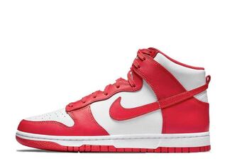 Nike Dunk High "Championship White and Red" 27cm