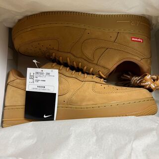 Supreme Air force1 wheat  27.5cm