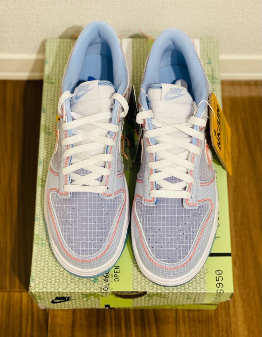 Union x Nike Dunk Low Passport Pack "Argon/Hyper Royal" UNION DUNK 27cm