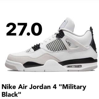 ナイキ エアジョーダン 4 "ミリタリー ブラック" DH6927-111 27cm