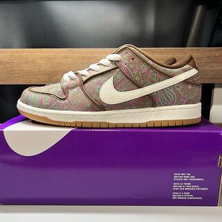 ナイキ SB ダンク ロー PRM "ブラウンペイズリー" 28.5cm