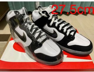 Slam Jam x Nike Dunk High "Ho Wight/Clear Black" 27.5cm