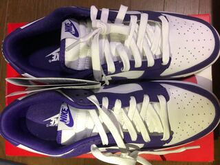 ナイキ ダンク ロー "チャンピオンシップ コートパープル" 28cm