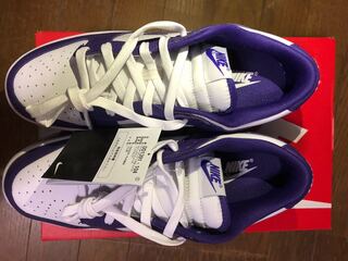 ナイキ ダンク ロー "チャンピオンシップ コートパープル" 28cm