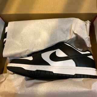 ナイキ ダンク ロー レトロ "ホワイト/ブラック" 24.5cm