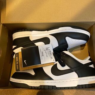 ナイキ ウィメンズ ダンク ロー ネクスト ネイチャー "ホワイト/ブラック" 24cm